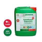 BioNova AutoFlower Supermix 5 l - (multilingual label incl. DE)